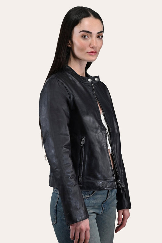 Missouri Cafe Racer Jacket - Rare Leather