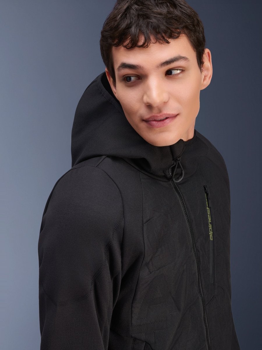 MO.ST.EQ Hybrid Hooded Jacket - Vox Leather
