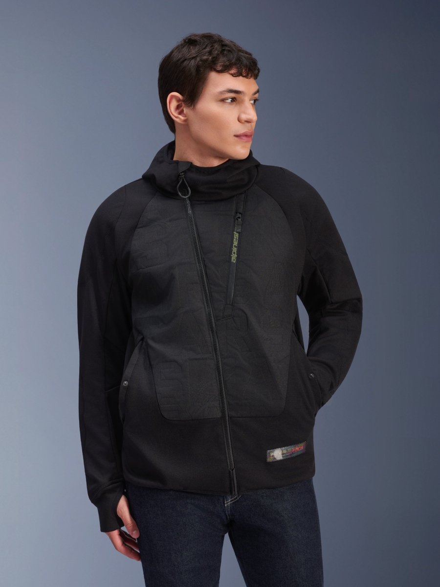 MO.ST.EQ Hybrid Hooded Jacket - Vox Leather
