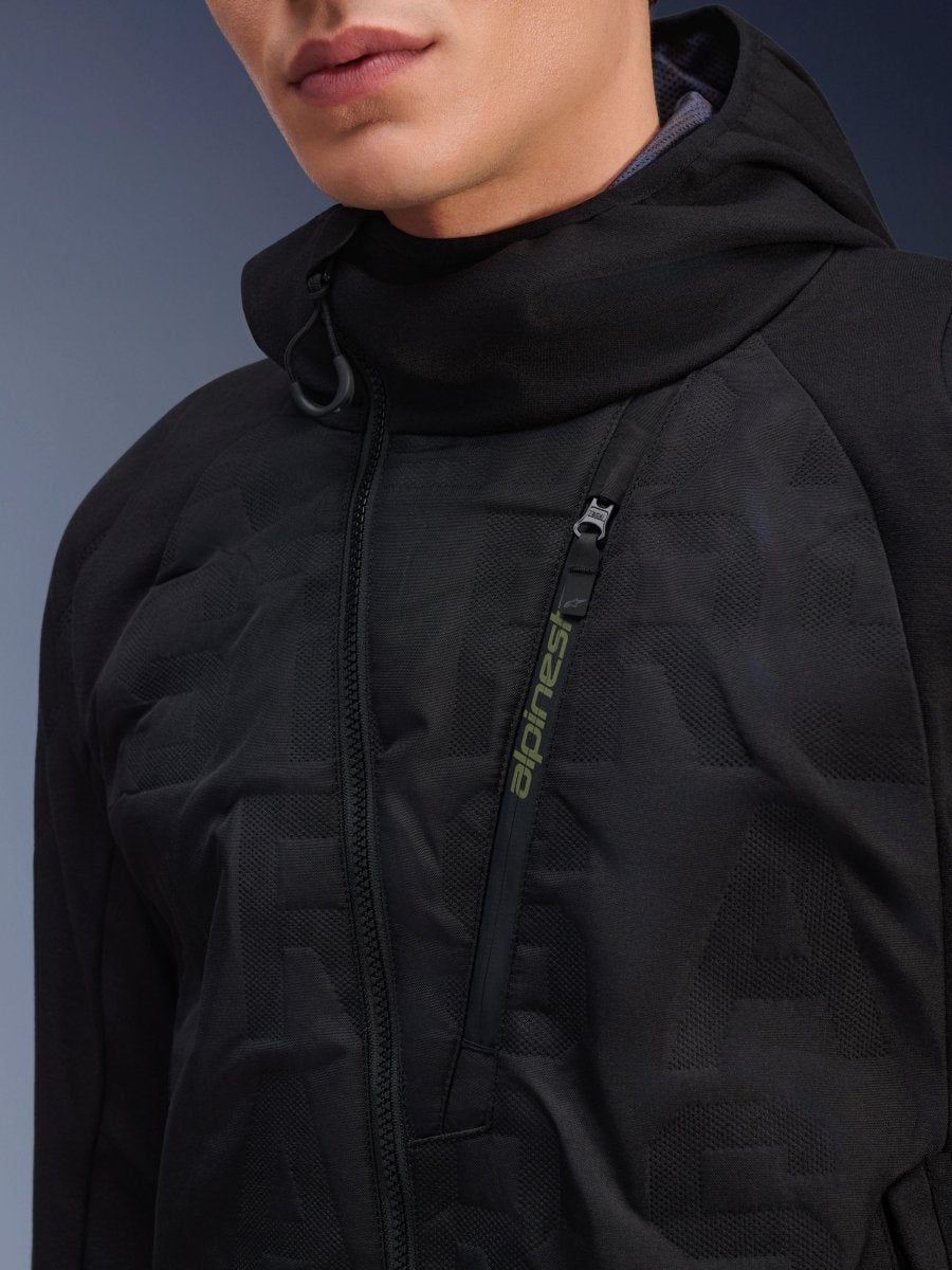MO.ST.EQ Hybrid Hooded Jacket - Vox Leather