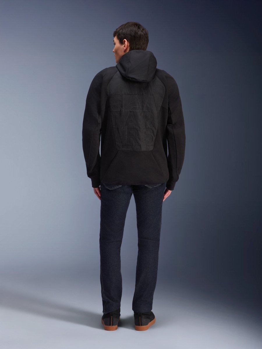 MO.ST.EQ Hybrid Hooded Jacket - Vox Leather