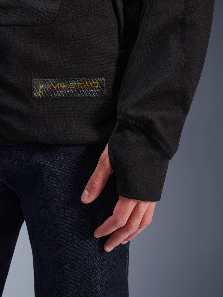 MO.ST.EQ Hybrid Hooded Jacket - Vox Leather