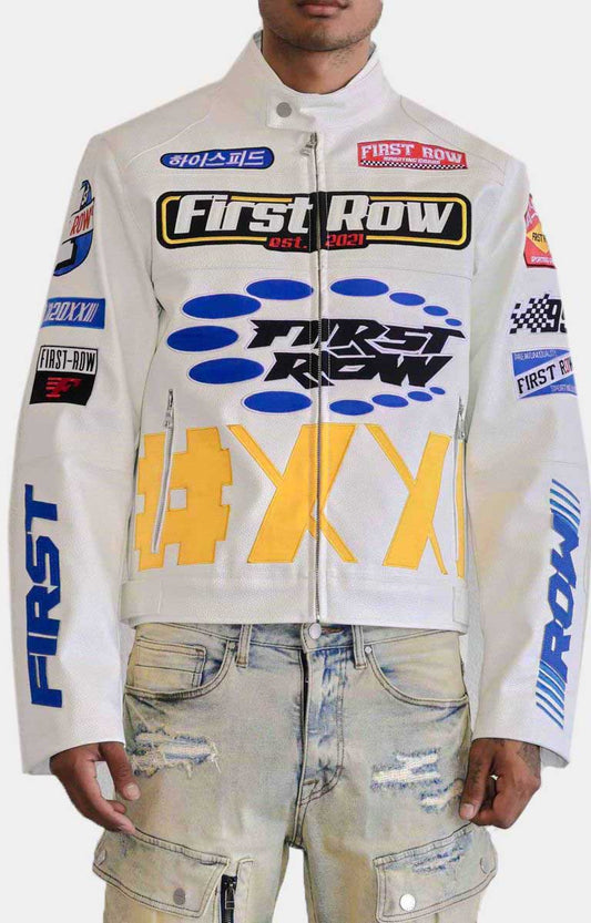 MOTOR RACING LEATHER JACKET - Vox Leather