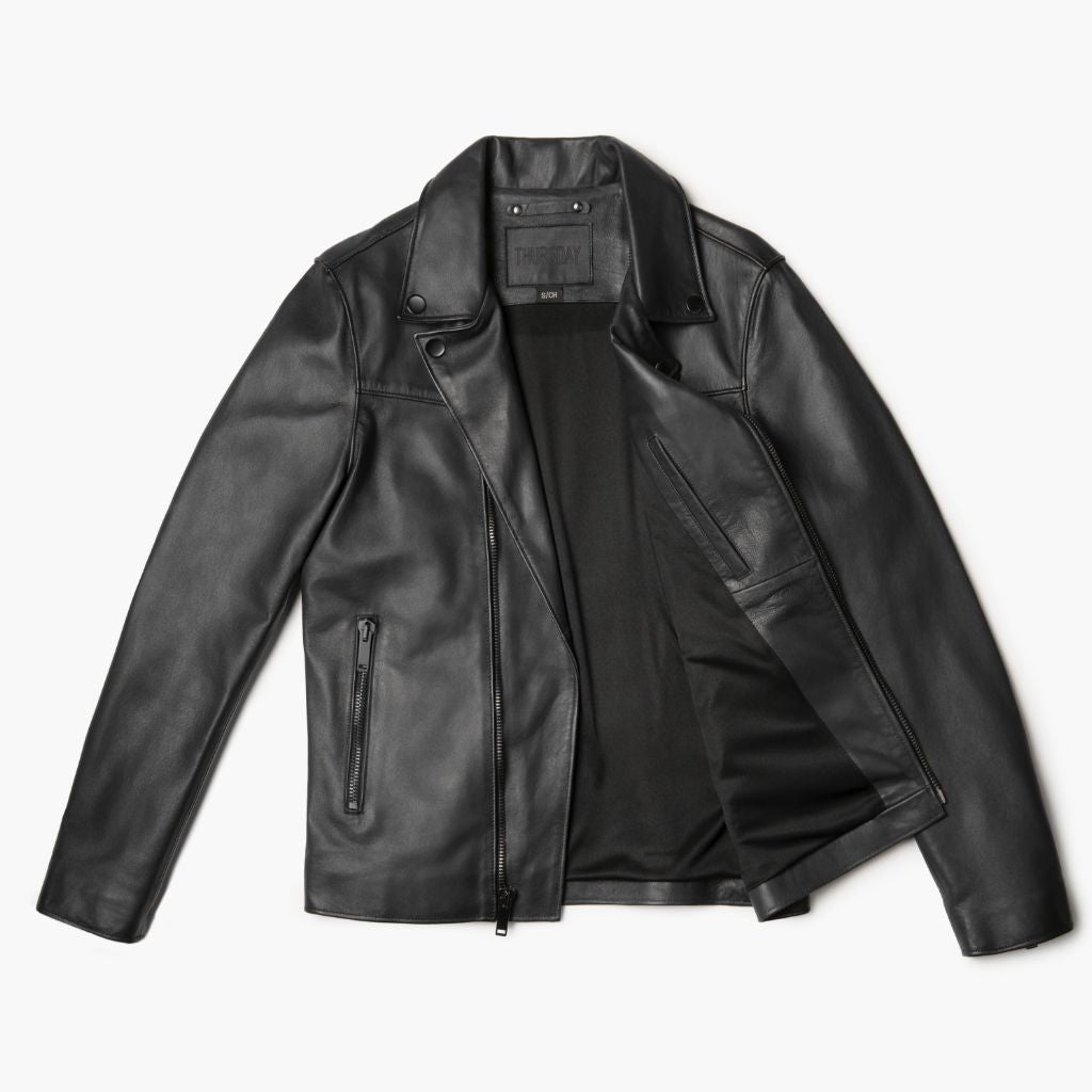Motorcycle Jacket | Black - Vox Leather