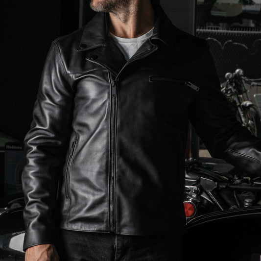 Motorcycle Jacket | Black - Vox Leather