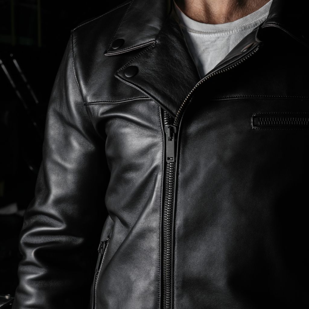 Motorcycle Jacket | Black - Vox Leather