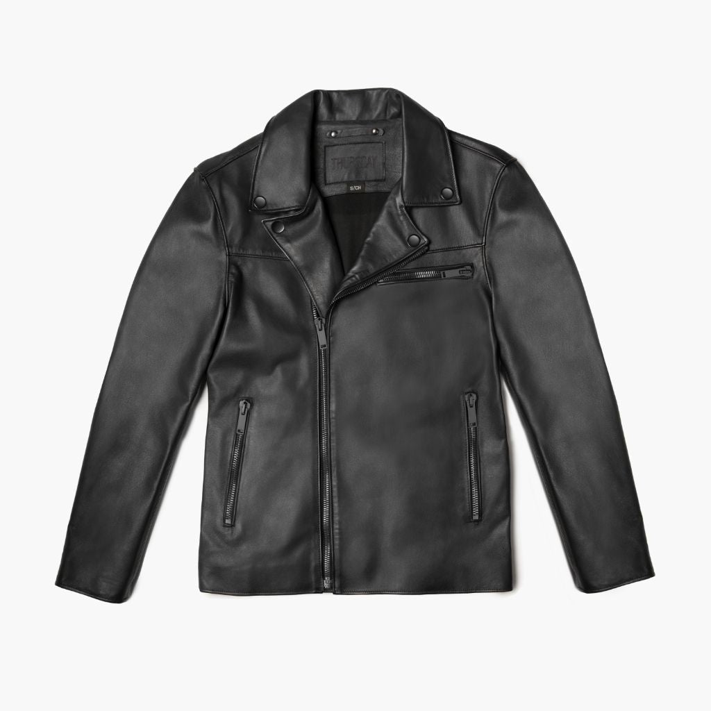Motorcycle Jacket | Black - Vox Leather
