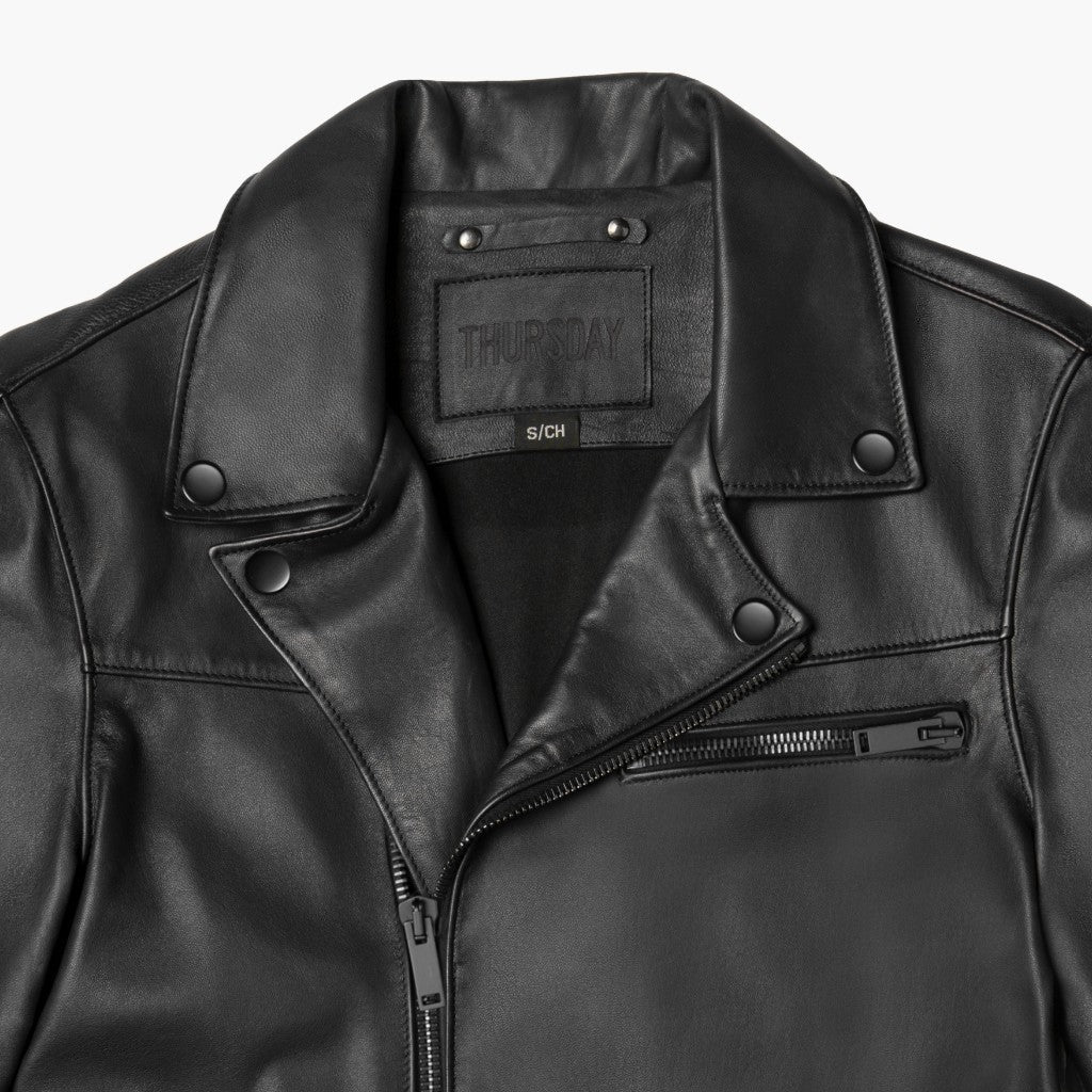 Motorcycle Jacket | Black - Vox Leather