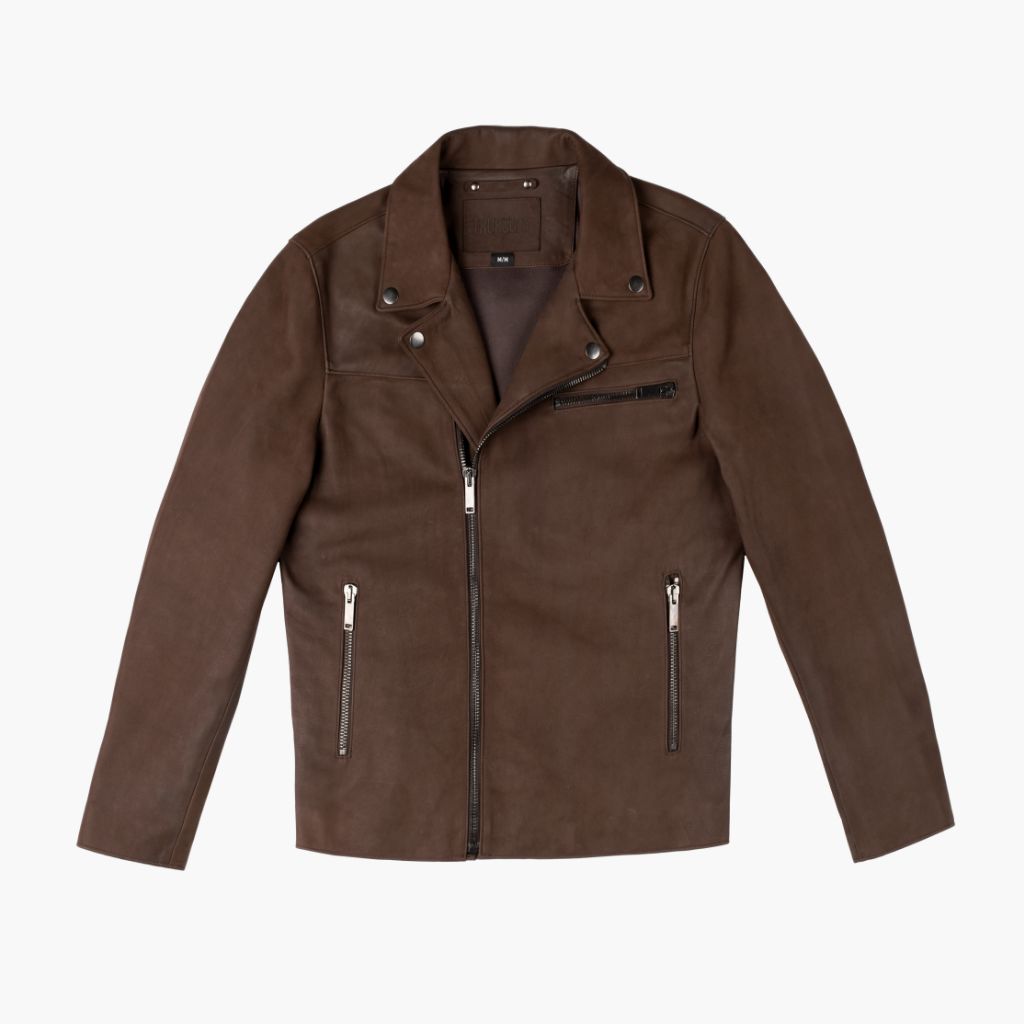 Motorcycle Jacket | Tobacco - Rare Leather