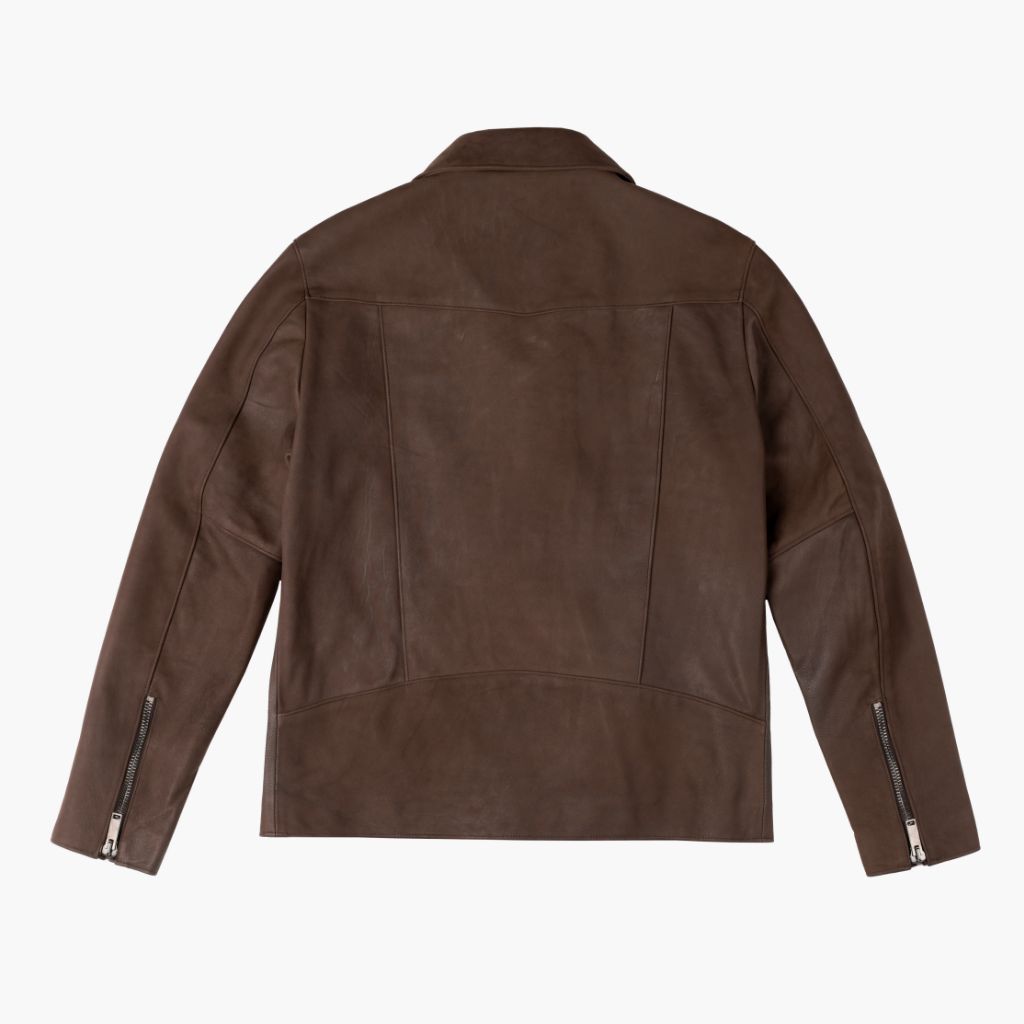 Motorcycle Jacket | Tobacco - Rare Leather