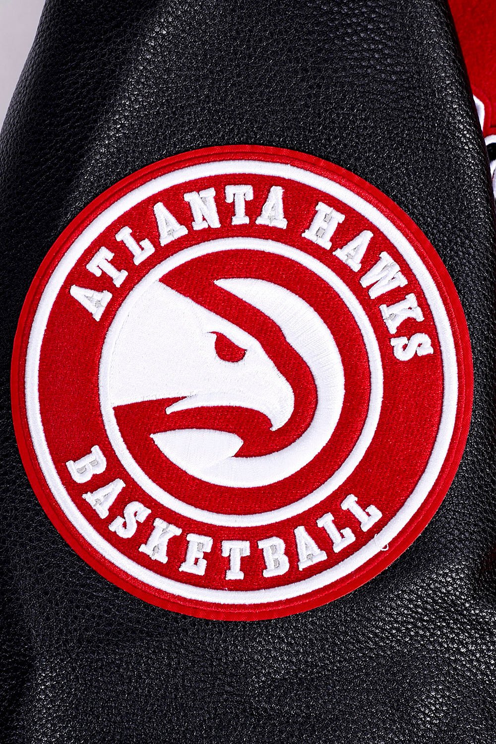NBA ATLANTA HAWKS SCRIPT TAIL WOOL VARSITY - Rare Leather