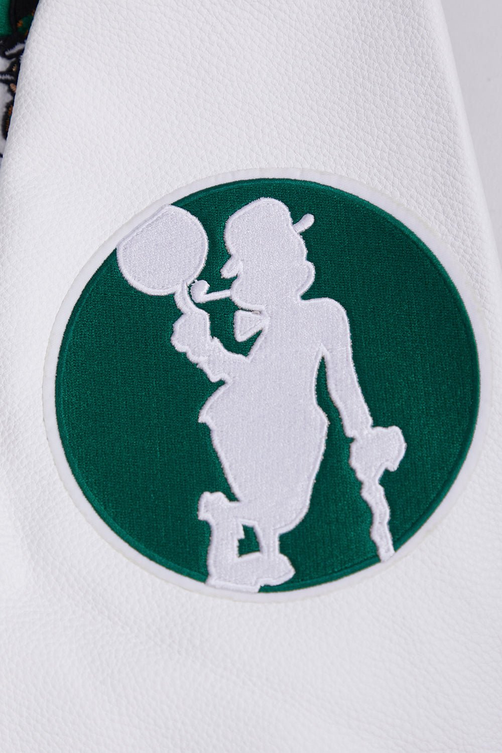 NBA BOSTON CELTICS RETRO CLASSIC RIB WOOL VARSITY JACKET - Rare Leather