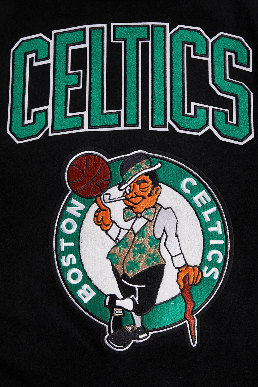 NBA BOSTON CELTICS RETRO CLASSIC WOOL VARSITY JACKET - Rare Leather
