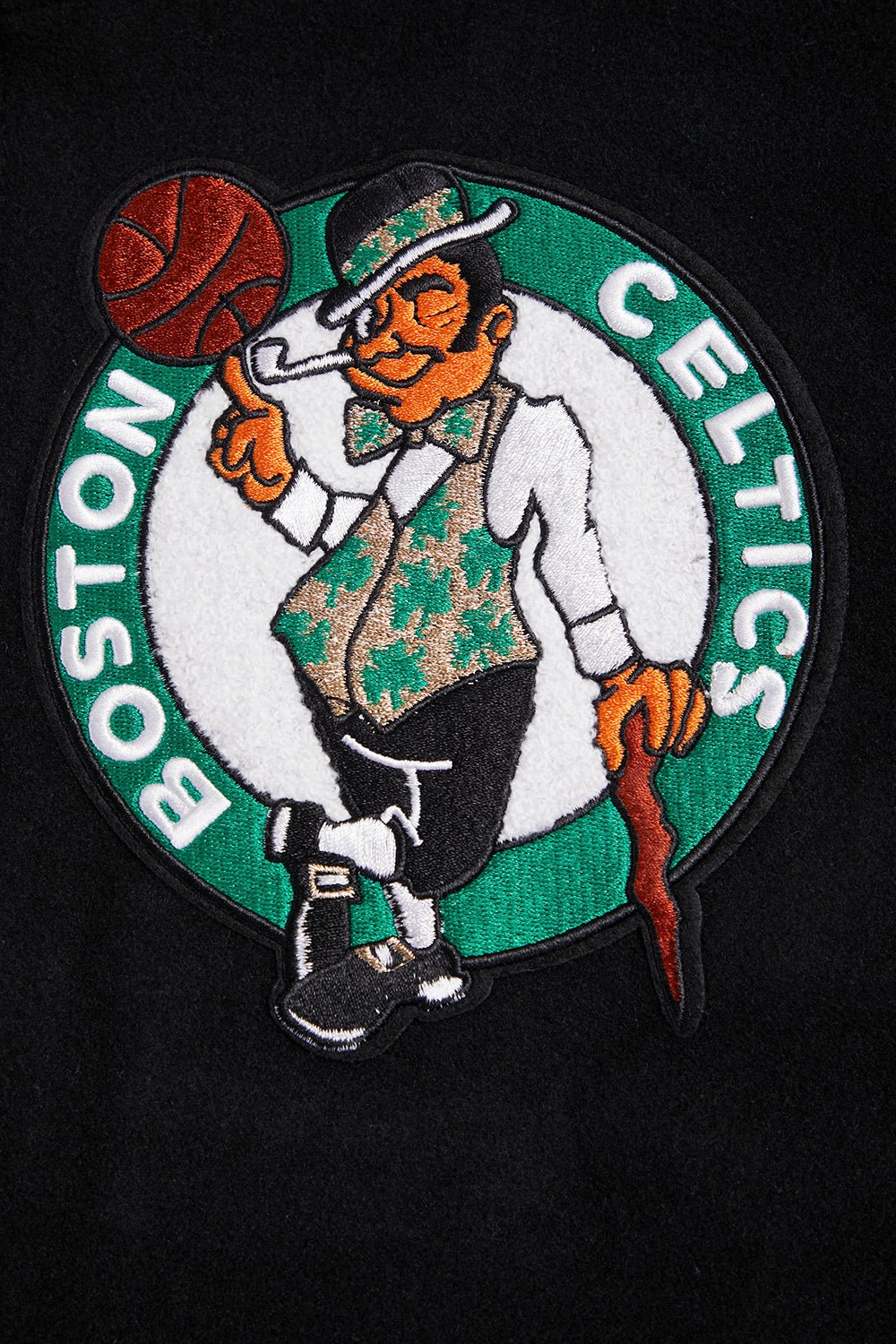 NBA BOSTON CELTICS RETRO CLASSIC WOOL VARSITY JACKET - Rare Leather