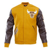 NBA CHICAGO BULLS CLASSIC WOOL VARSITY JACKET - Rare Leather