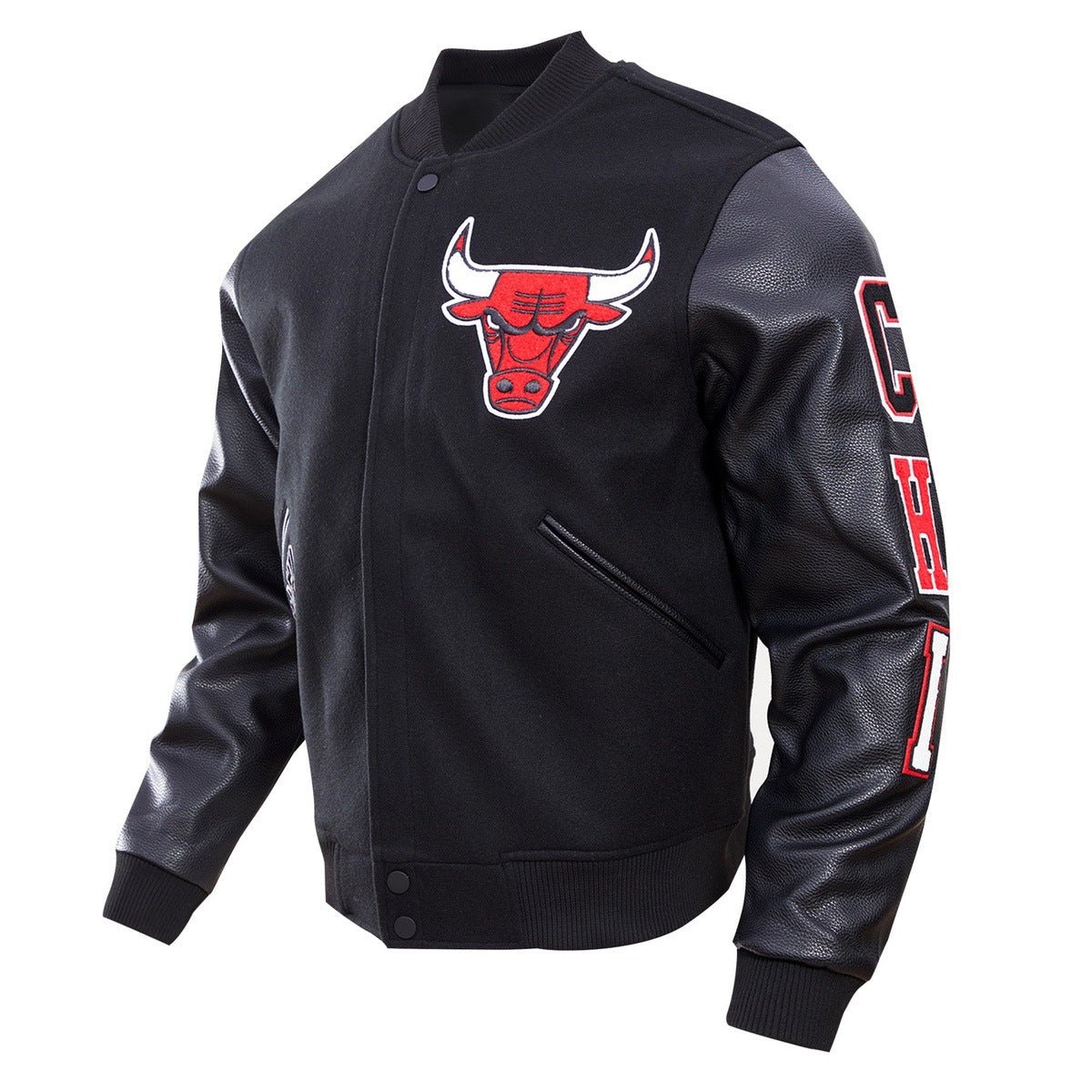NBA CHICAGO BULLS CLASSIC WOOL VARSITY JACKET - Rare Leather
