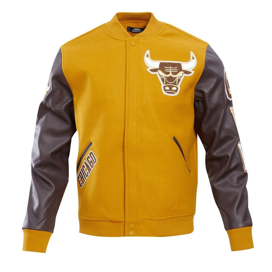 NBA CHICAGO BULLS CLASSIC WOOL VARSITY JACKET - Vox Leather