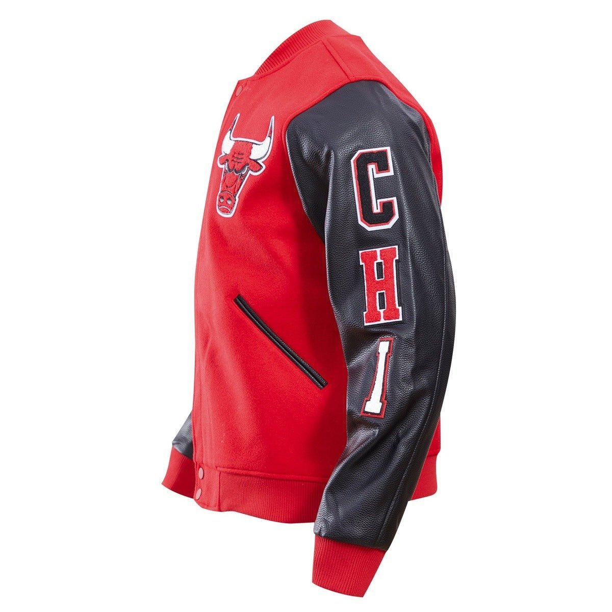 NBA CHICAGO BULLS CLASSIC WOOL VARSITY JACKET - Vox Leather
