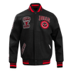 NBA CHICAGO BULLS CREST EMBLEM WOOL VARSITY JACKET - Rare Leather