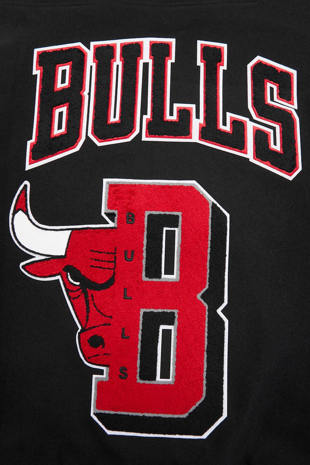 NBA CHICAGO BULLS MASHUP RIB WOOL VARSITY JACKET - Rare Leather