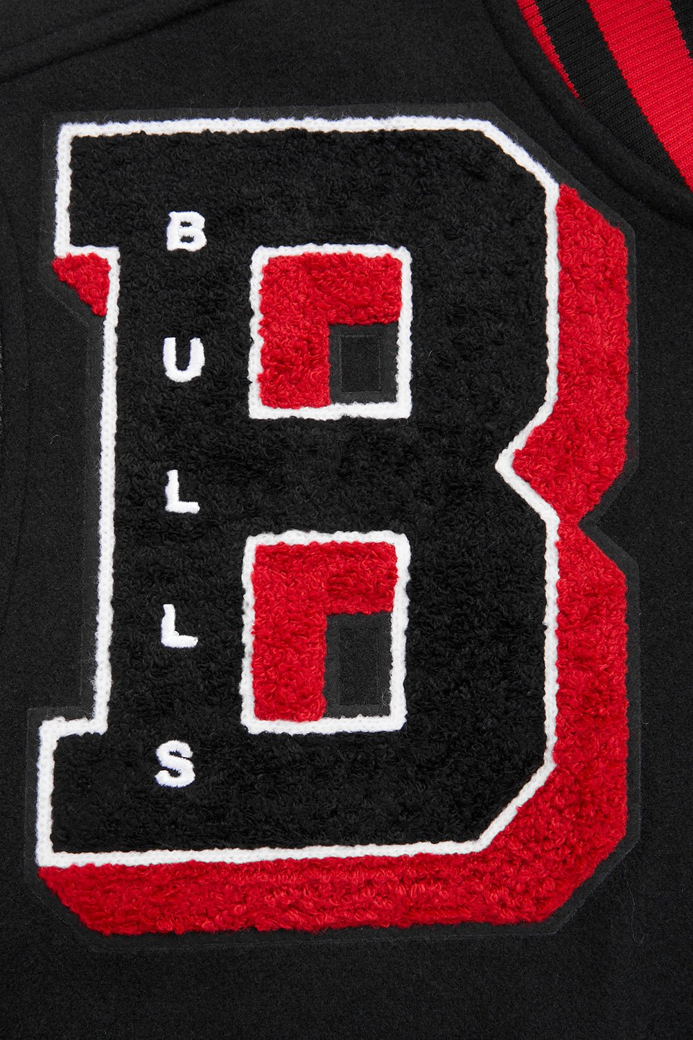 NBA CHICAGO BULLS MASHUP RIB WOOL VARSITY JACKET - Rare Leather