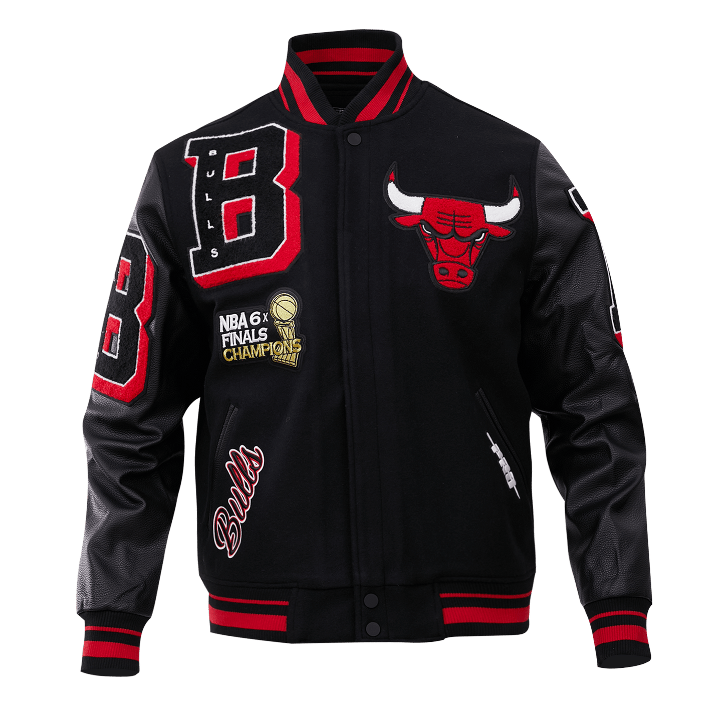 NBA CHICAGO BULLS MASHUP VARSITY JACKET - Rare Leather