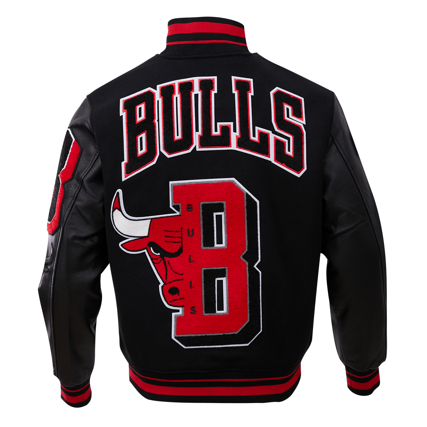 NBA CHICAGO BULLS MASHUP VARSITY JACKET - Rare Leather