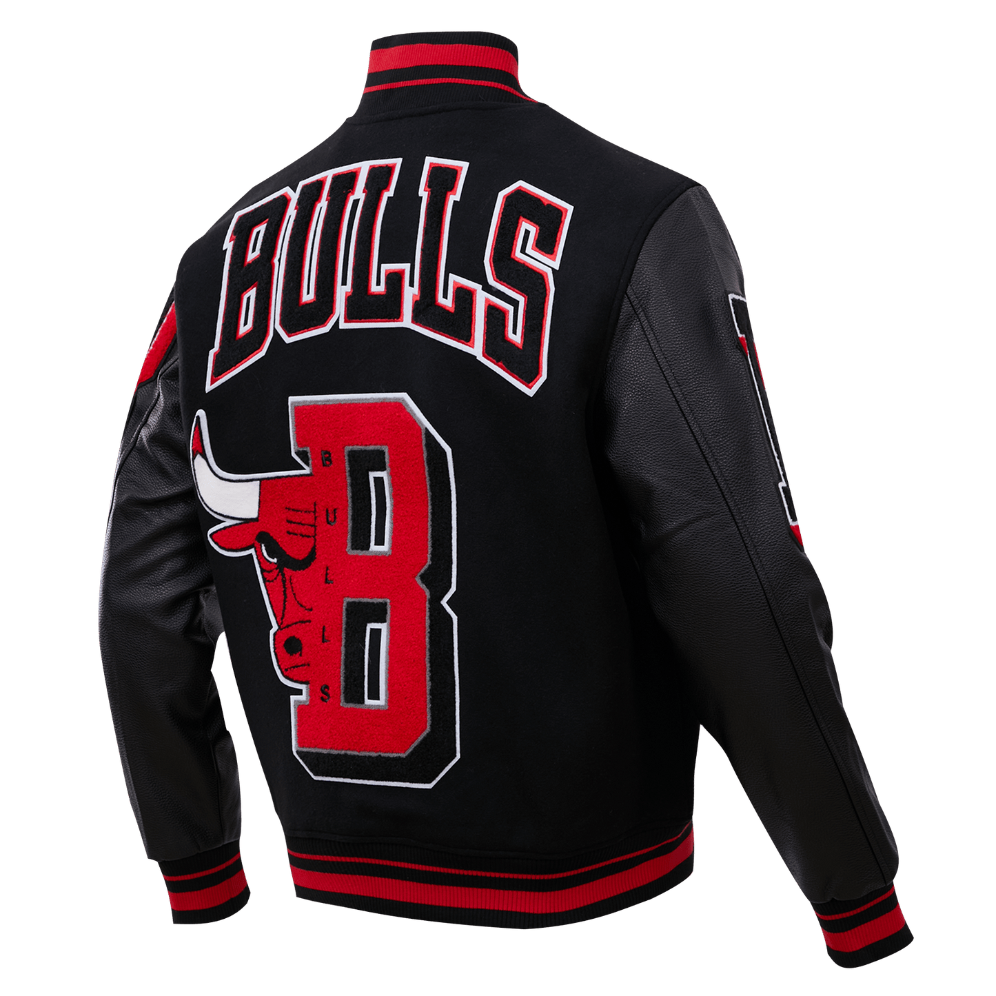 NBA CHICAGO BULLS MASHUP VARSITY JACKET - Rare Leather