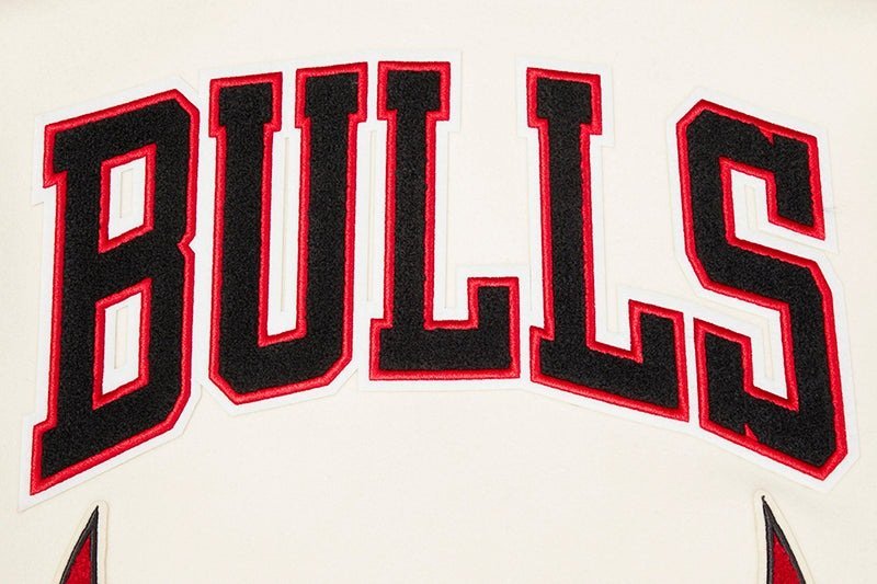 NBA CHICAGO BULLS RETRO CLASSIC RIB WOOL VARSITY JACKET - Vox Leather