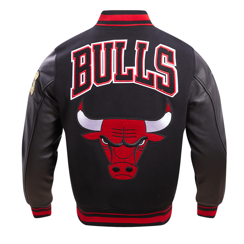 NBA CHICAGO BULLS RETRO CLASSIC WOOL VARSITY JACKET - Rare Leather