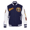 NBA DENVER NUGGETS SCRIPT TAIL WOOL VARSITY - Rare Leather