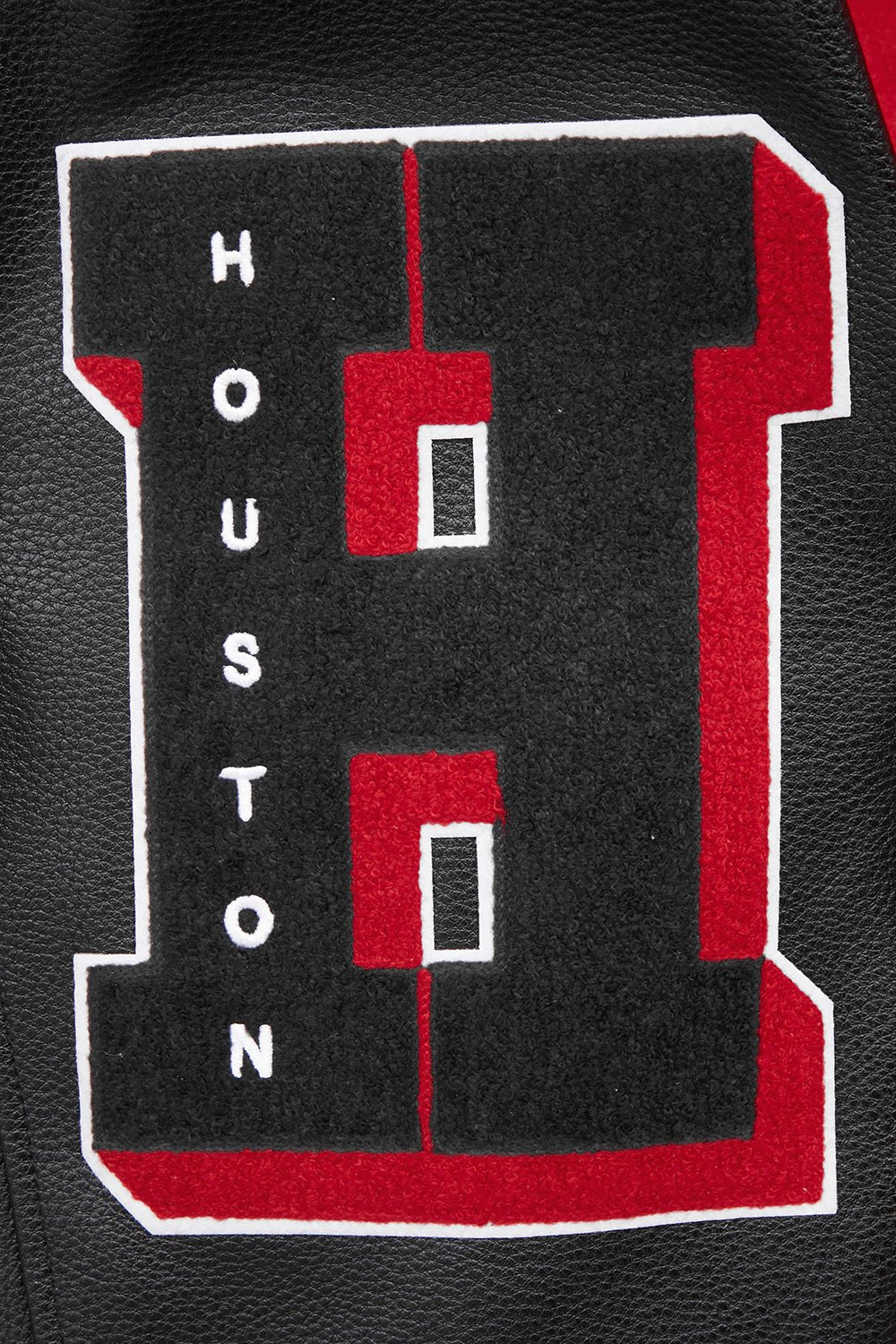 NBA HOUSTON ROCKETS MASHUP RIB WOOL VARSITY JACKET - Rare Leather