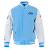 NBA LOS ANGELES CLIPPERS CITY EDITION 24 - 25 MEN'S RIB WOOL VARSITY J (UNIVERSITY BLUE/WHITE) - Rare Leather
