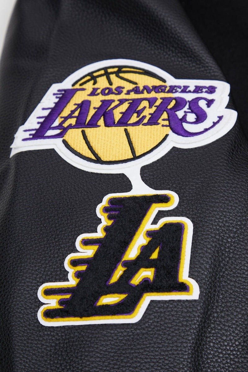 NBA LOS ANGELES LAKERS CLASSIC WOOL VARSITY JACKET - Rare Leather