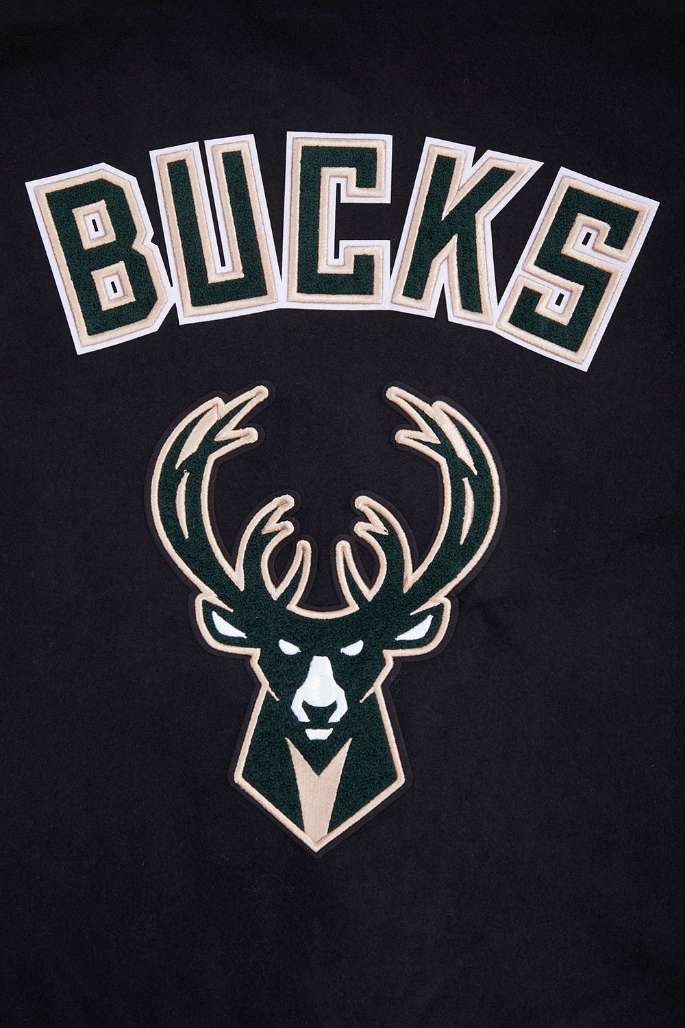 NBA MILWAUKEE BUCKS RETRO CLASSIC WOOL VARSITY JACKET - Rare Leather