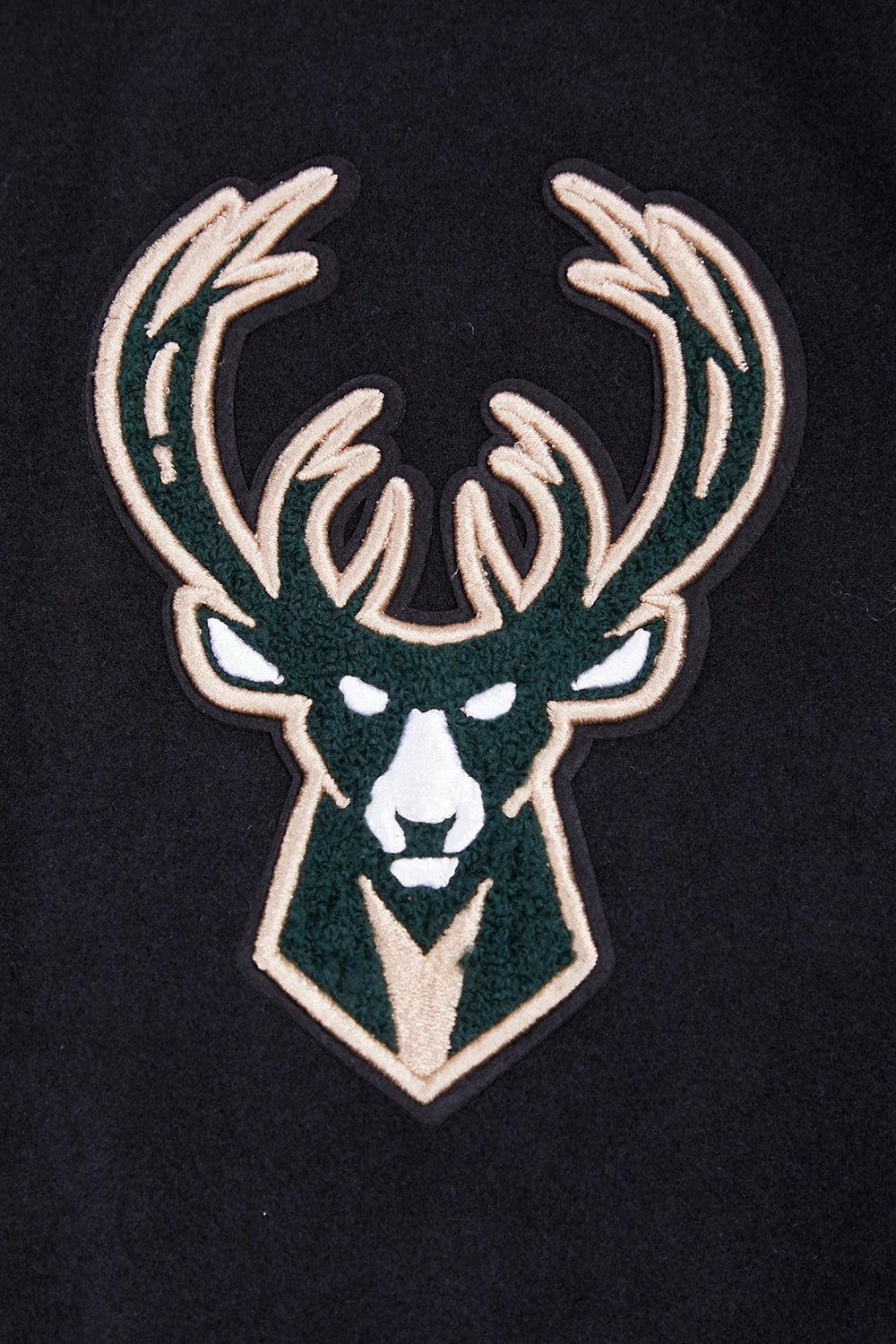 NBA MILWAUKEE BUCKS RETRO CLASSIC WOOL VARSITY JACKET - Rare Leather