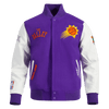 NBA PHOENIX SUNS CITY WOOL VARSITY JACKET - Rare Leather