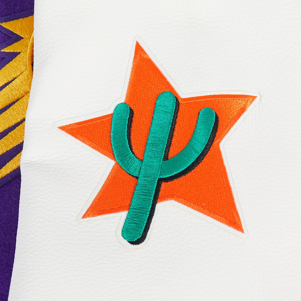 NBA PHOENIX SUNS CITY WOOL VARSITY JACKET - Rare Leather