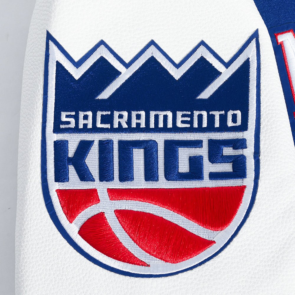 NBA SACRAMENTO KINGS CITY WOOL VARSITY JACKE - Rare Leather
