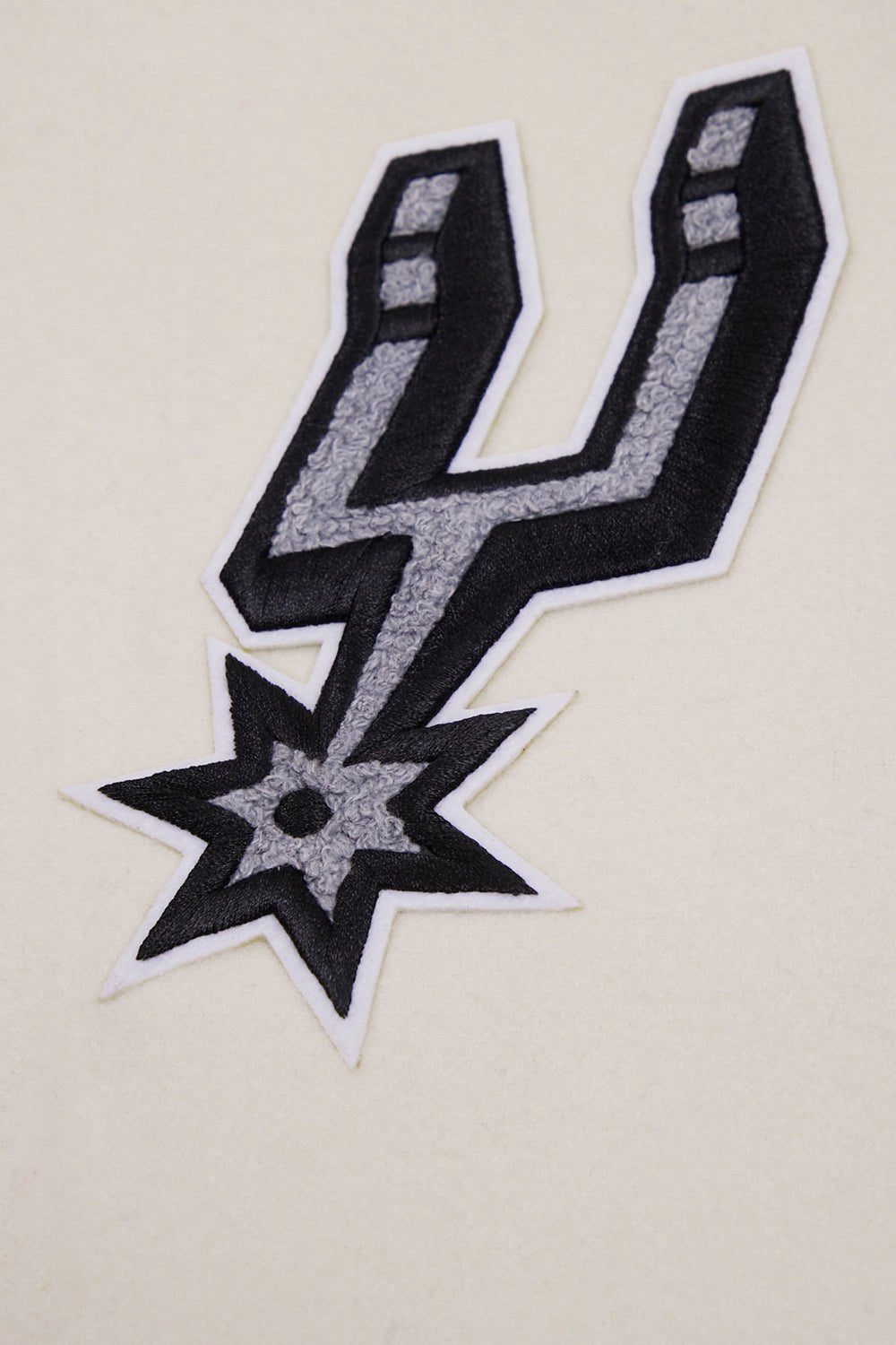 NBA SAN ANTONIO SPURS RETRO CLASSIC WOOL VARSITY JACKET - Rare Leather