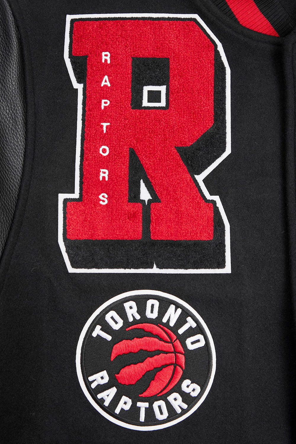 NBA TORONTO RAPTORS MASHUP WOOL VARSITY JACKET - Rare Leather