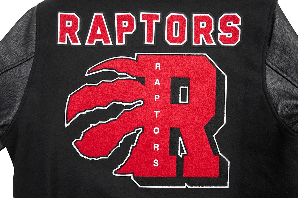NBA TORONTO RAPTORS MASHUP WOOL VARSITY JACKET - Rare Leather