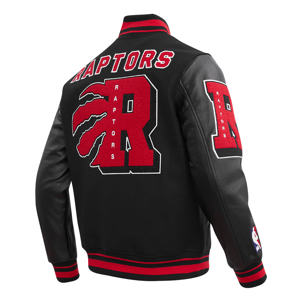 NBA TORONTO RAPTORS MASHUP WOOL VARSITY JACKET - Rare Leather