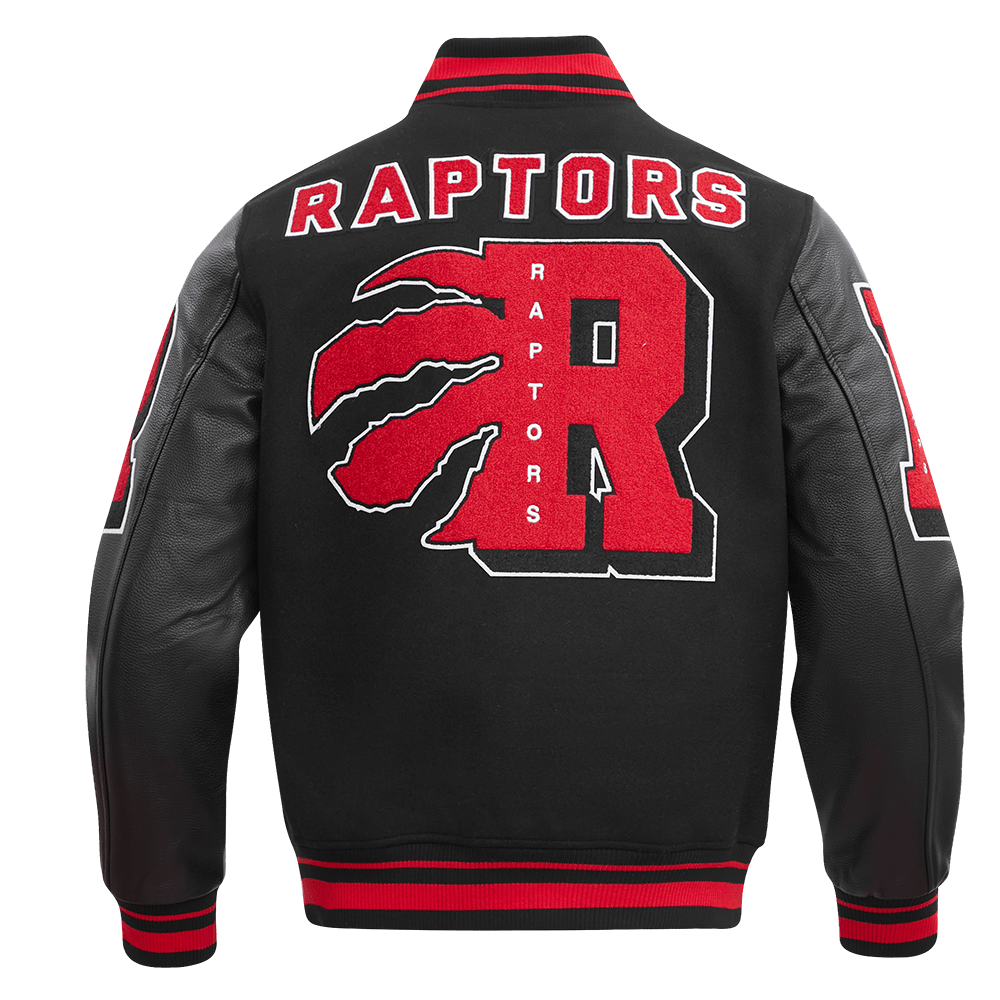 NBA TORONTO RAPTORS MASHUP WOOL VARSITY JACKET - Rare Leather