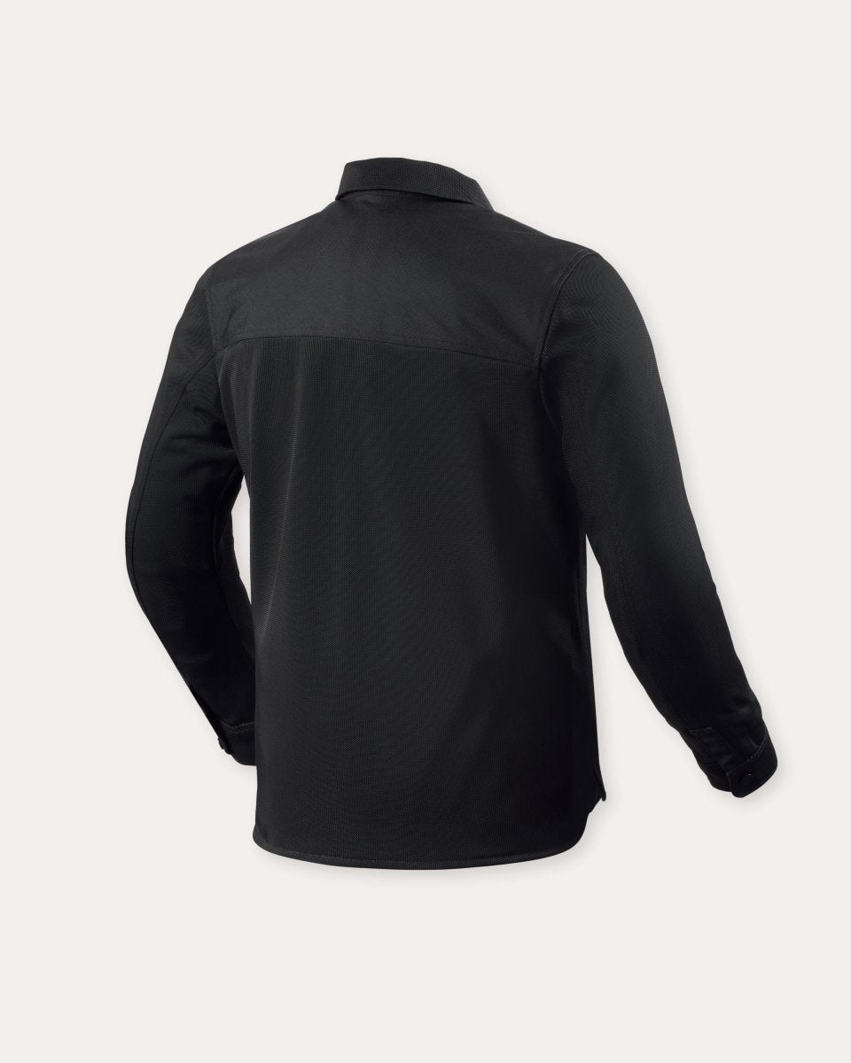 Overshirt Tracer Air 3 | Black - Vox Leather