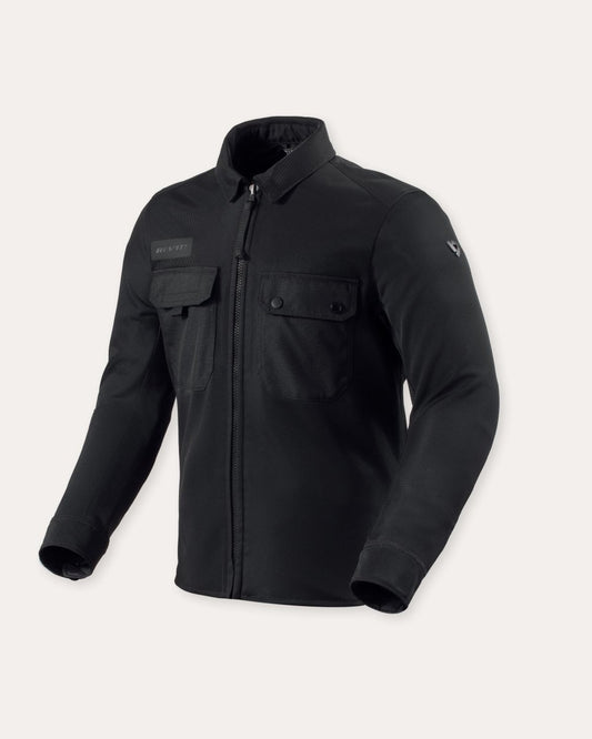 Overshirt Tracer Air 3 | Black - Vox Leather