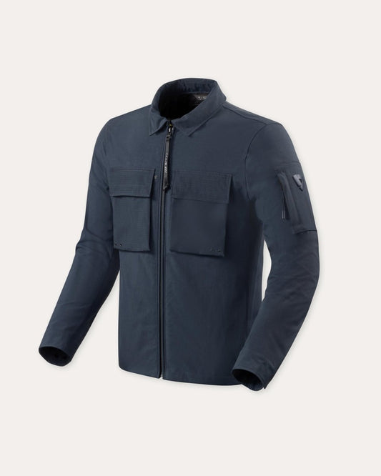 Overshirt Yaletown | Dark Blue - Vox Leather