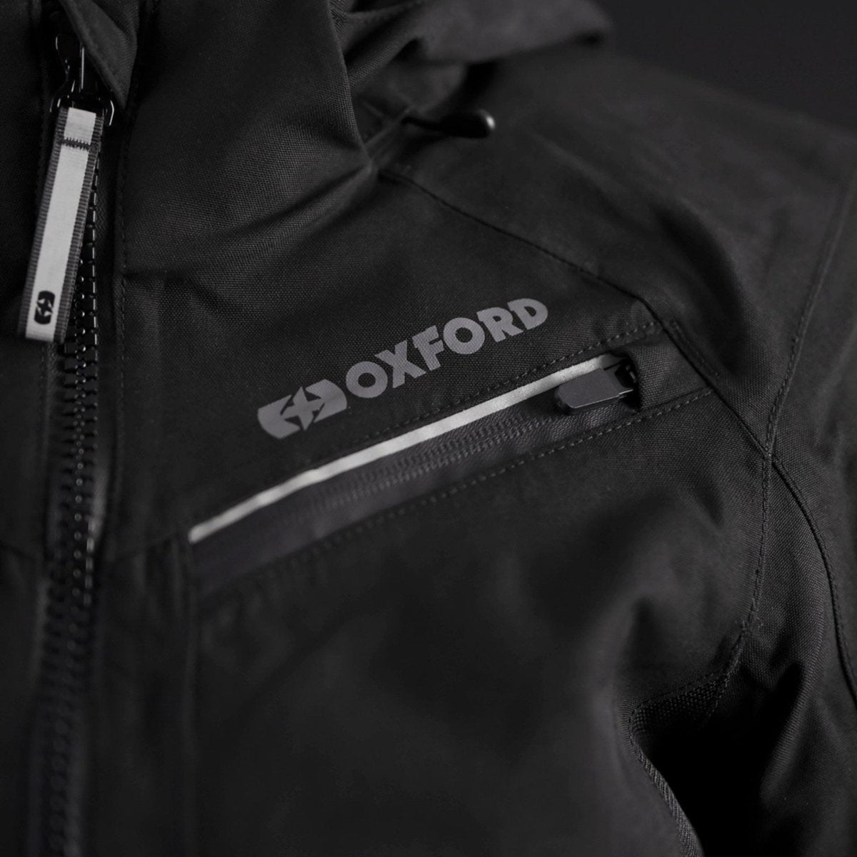 Oxford Mondial Street D2D WS Jacket Black - Vox Leather