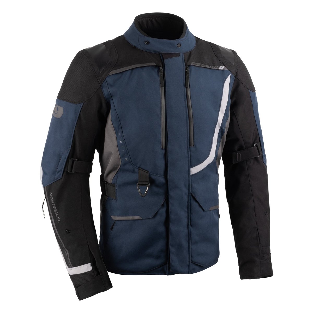 Oxford Montreal 5.0 MS Jacket Blue/Black/Grey - Vox Leather