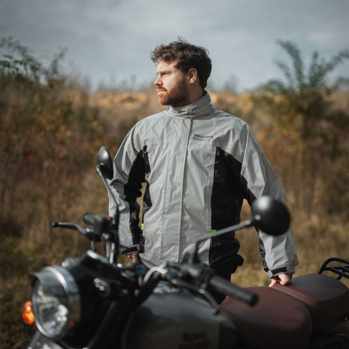 Oxford Rainseal Over Jacket Bright - Vox Leather